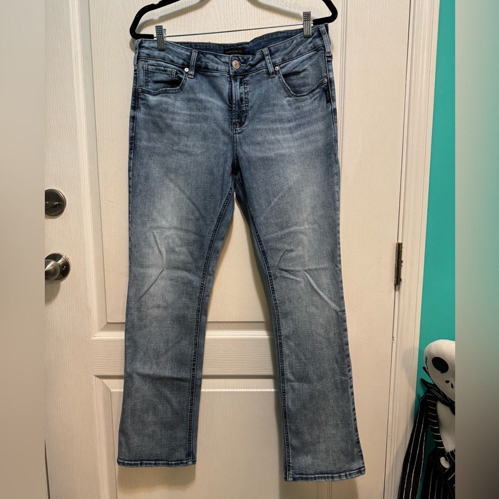 Boot Cut Silver Jeans
